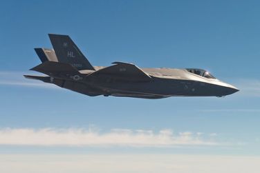 Imagen: cortesía de la empresa. F35 Lightning II. ¿Sigue conservando su potencial la acción de Lockheed Martin?